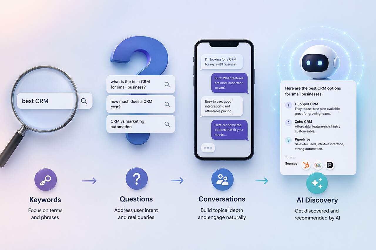 from keywords to-conversations